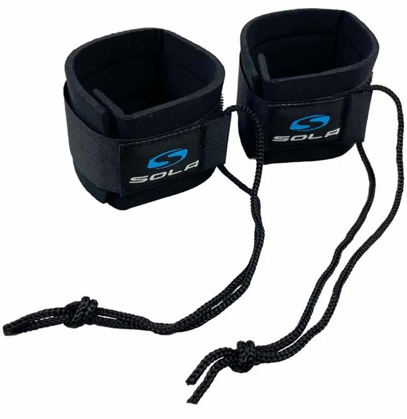Sola Fin Tether Black Pair